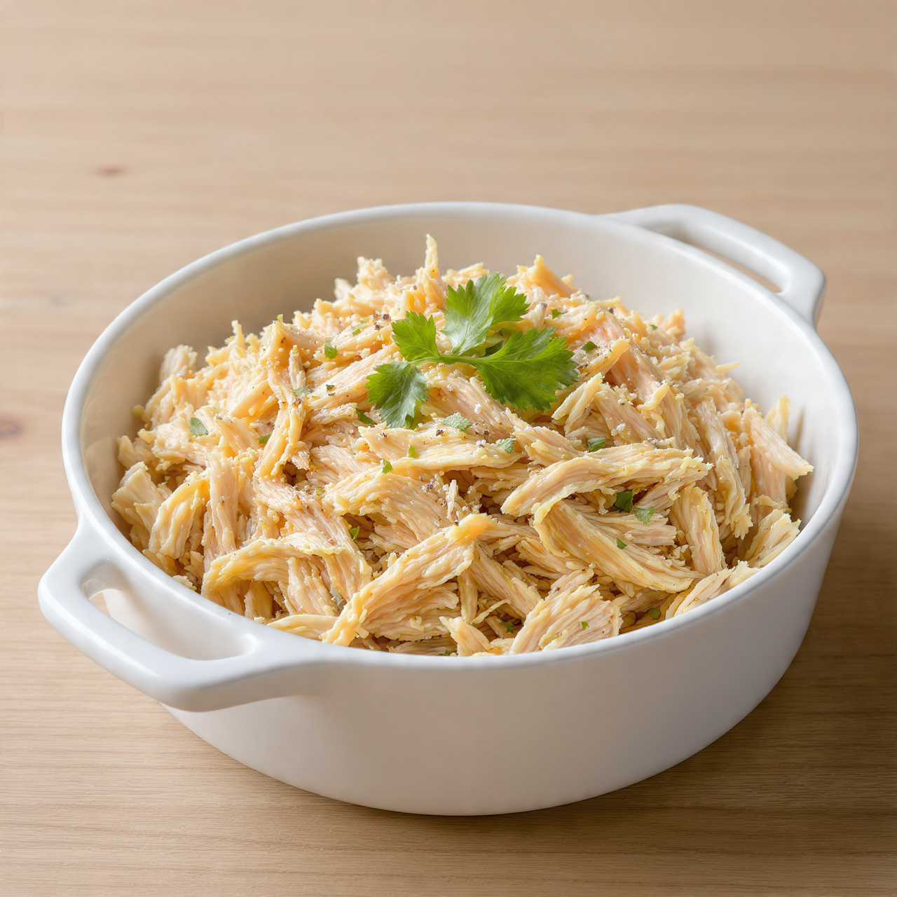 Easy BBQ Shredded Chicken Casserole (Perfect for Rotisserie Chicken!)