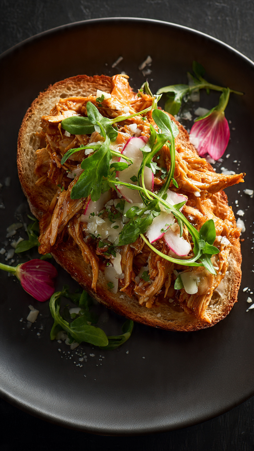 Pulled Chicken Crock Pot Recipe (Tender, Juicy, and Packed with Flavor)