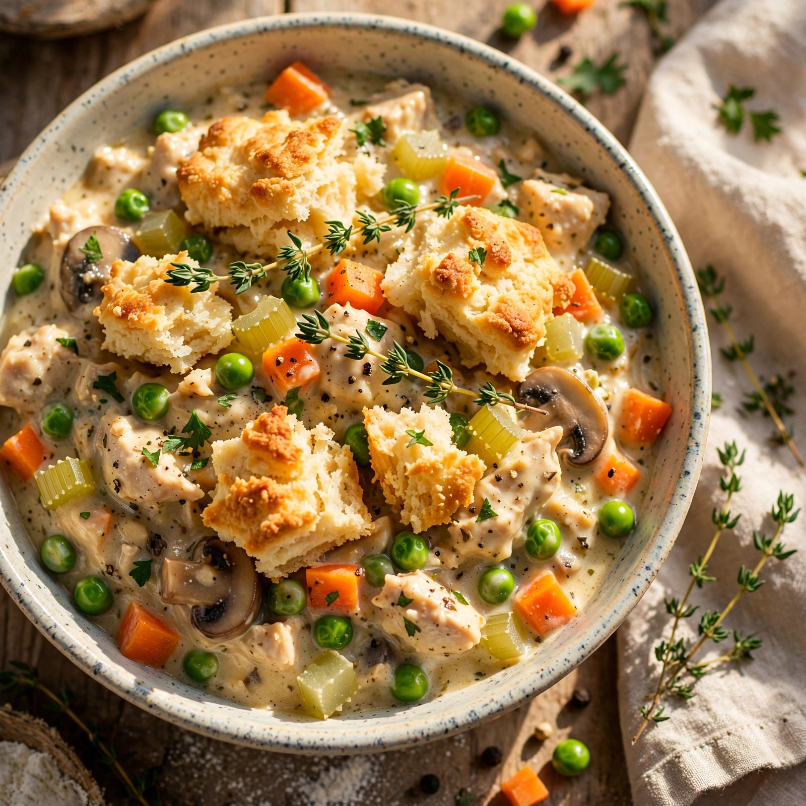 Crock Pot Chicken Pot Pie
