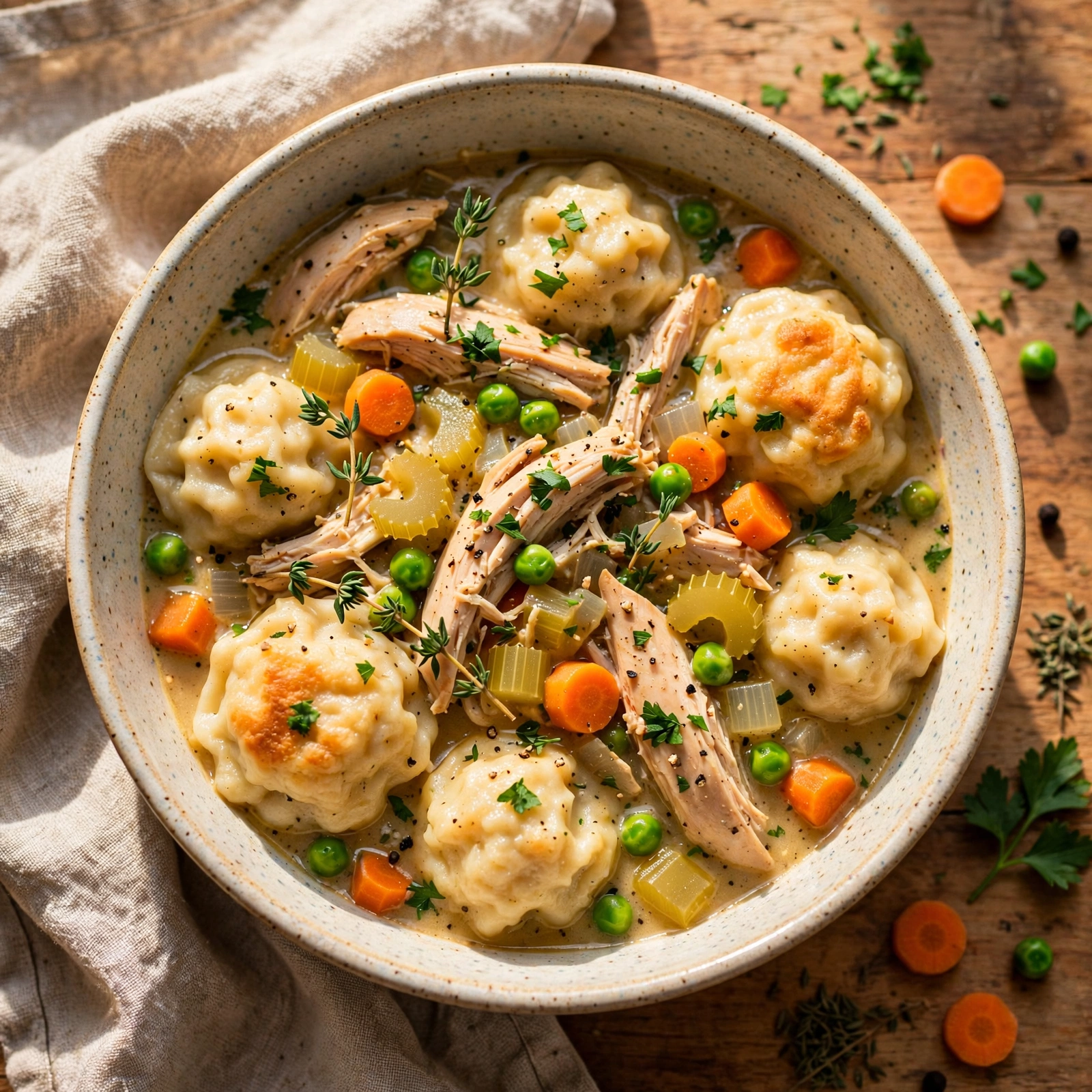 Crockpot Chicken and Dumplings