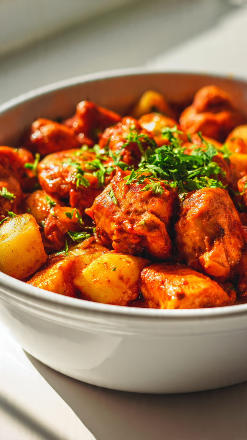 Portuguese Chicken and Rice (One Pot Piri Piri Recipe)