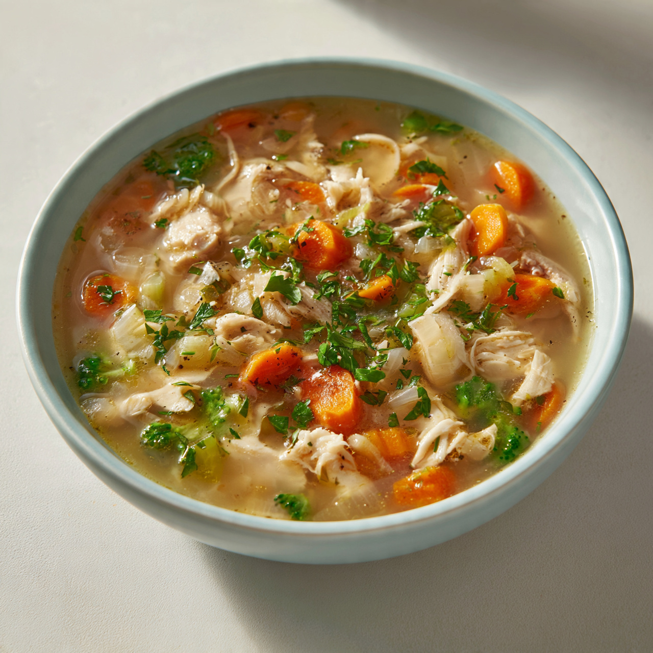 Creamy Lemon Chicken Orzo Soup (Crockpot & Stovetop)