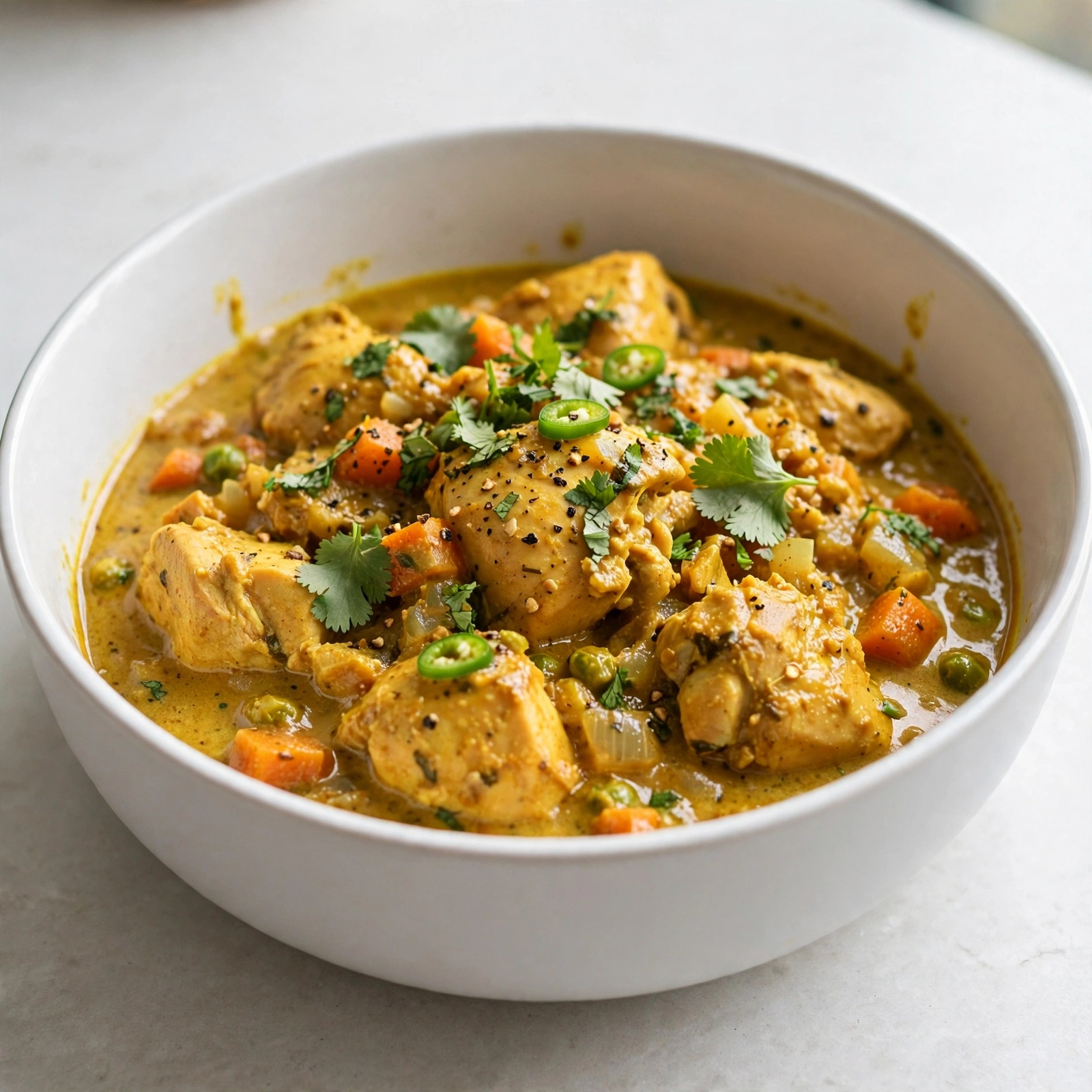 Slow Cooker Chicken Curry
