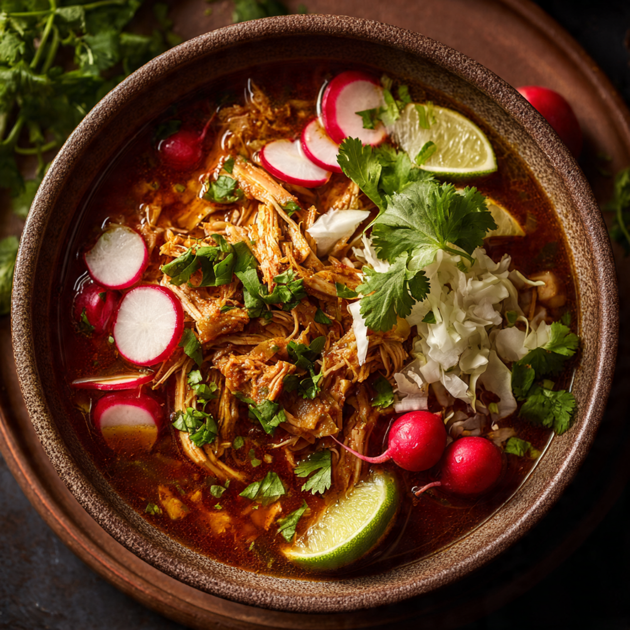 Slow Cooker Chicken Posole