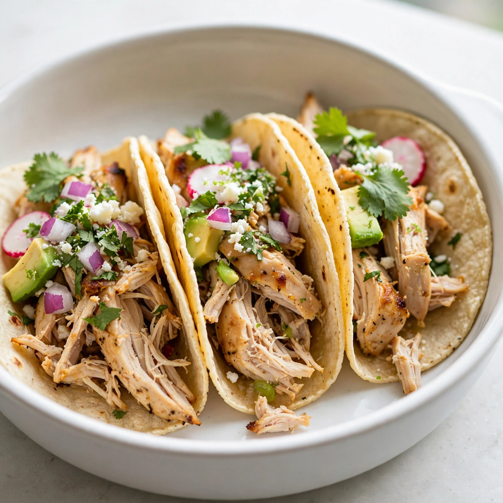 Slow Cooker Chicken Tacos