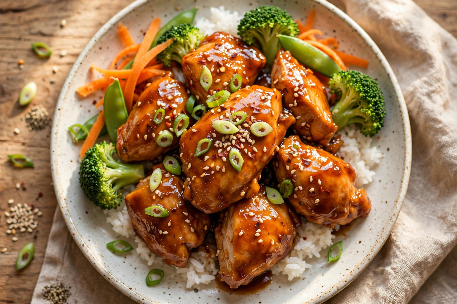Slow Cooker Teriyaki Chicken